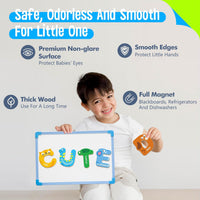 Large Size Magnetic Letters - 26 Magnetic Wooden Letters - image 3