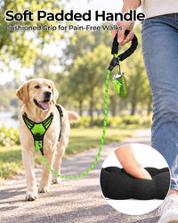 Taglory Rope Dog Leash for Medium Large Dogs - 1/2" x 5 FT (20~120 lbs.) / Green - image 2