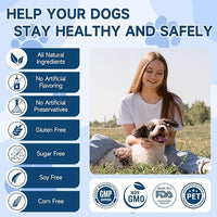Dog Probiotic for Dogs, 200 Soft Treats Dog Probiotics for Digestive Health & Immune System, Probiotic Chews for Dogs, Support Gut Health|Itchy Skin|Diarrhea|Gas Relief Treatment