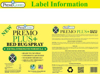 Bed Bug Plus Spray | Natural & Non-Toxic Bed Bug Killer | Premo Guard