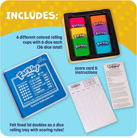 Farkle Deluxe Dice Games Set Includes 36 Colorful Dice - Deluxe - image 4