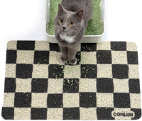 Conlun Cat Litter Mat Litter Trapping Mat - Chessboard