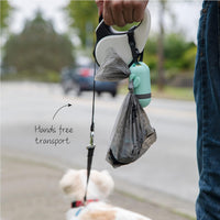 SVD.PET Dog Poop Bag Dispenser, Waste Bag Retractable, Black – Essentials for Dogs - 1-Pack -Misty Jade - image 4