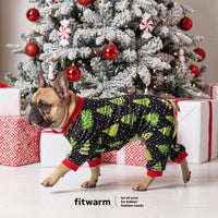 Fitwarm Funny Duck Dog Pajamas - Christmas Tree / Medium - image 4