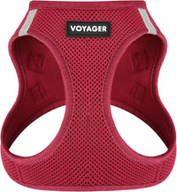 Voyager Step-in Air Dog Vest Harness - Burgundy / S (Chest: 14.5 - 16")