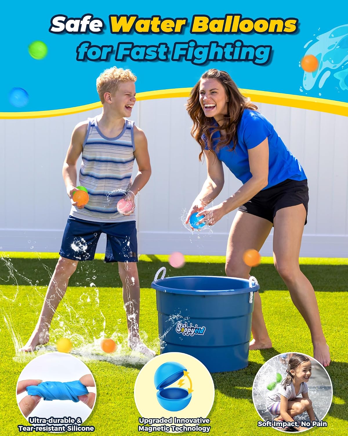 Reusable Water Balloons 12PCS - 15 PCS - image 4