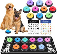 Dog Buttons for Communication, 10 Color - 10 colors,10 pcs