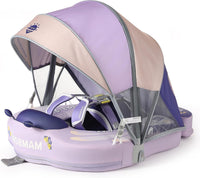 Mambobaby Float with Canopy & Tail - Purple (Butterfly)