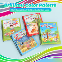 5 Pack Reusable Water Coloring Book for Toddlers – Fun for Kids & Family - Coloring Book / 4 Pack - image 3