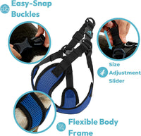 Gooby Comfort X Step-in Lite Harness, Choke-Free - Large (19-22") / Flamingo Pink - image 4