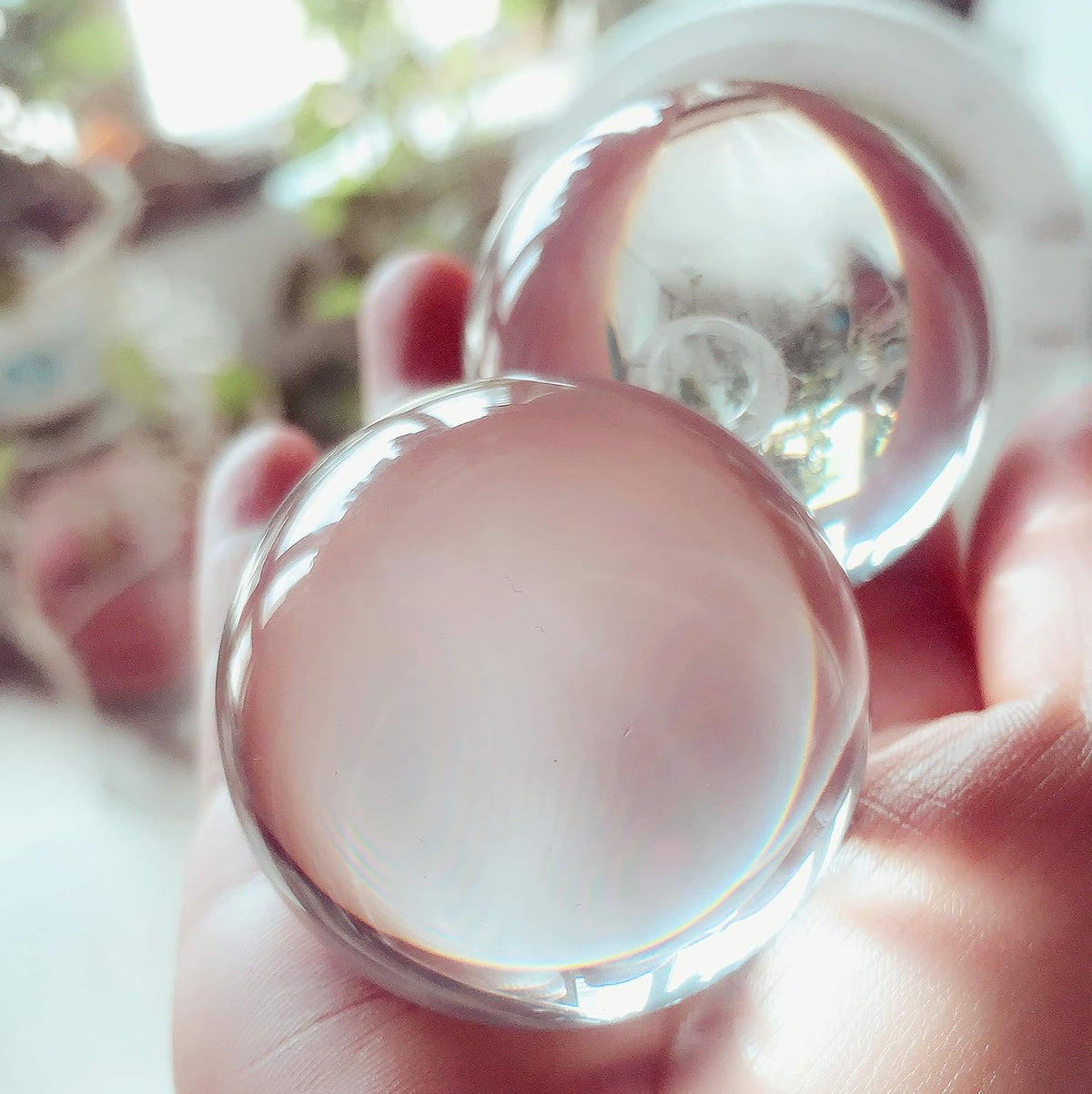 DSJUGGLING clear acrylic contact juggling balls, 60mm, set of 2 - view 11