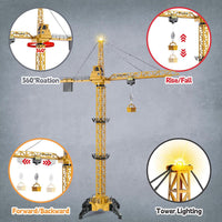 Mini Tudou Remote Control Tower Crane Toy 50in 6 Channel – Fun for Kids & Family - image 2