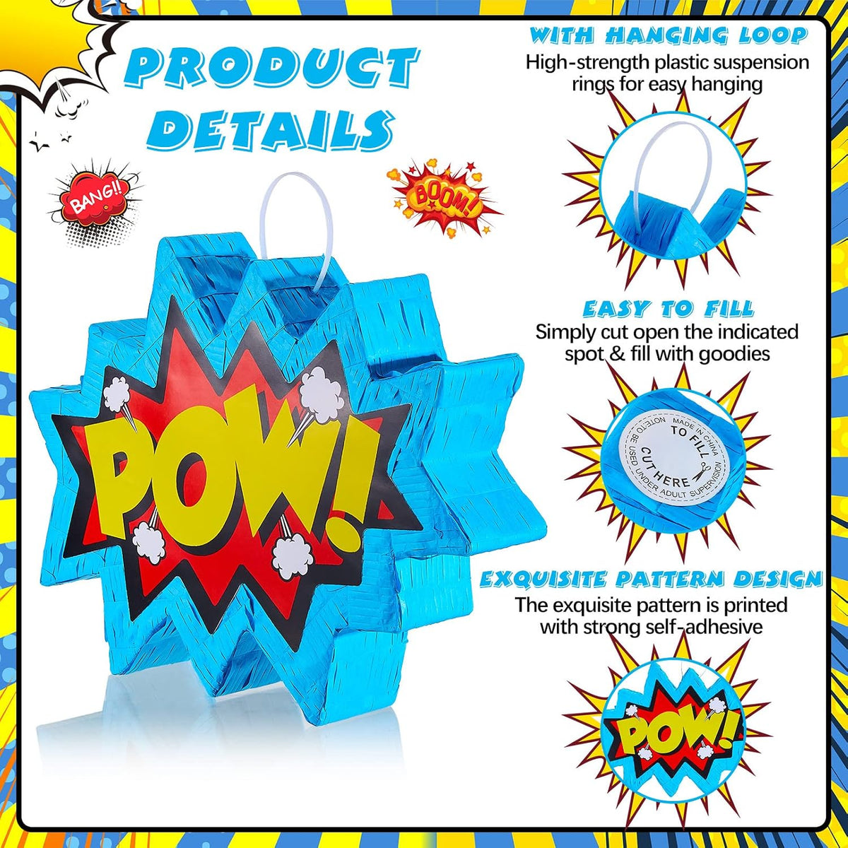 Lewtemi Robot Piñatas Birthday Party Favor - Action Style - image 3