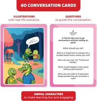 Who What Why Conversation Cards for Kids - Emergency & Safety Situations - image 3