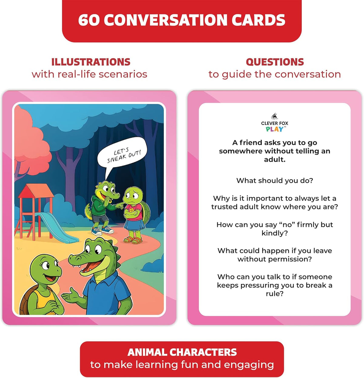 Who What Why Conversation Cards for Kids - Emergency & Safety Situations - image 3