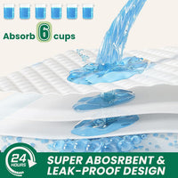 100 Count Large Dog & Cat Puppy Pee Pads - 30" x 28" (100 Count) - image 4