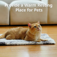 Self Warming Cat Pad, 24" x 18" - Gray / 30 x 20 in - image 3