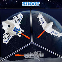 Wbzle space shuttle toy and rocket playset with astronauts, light and sound - view 15