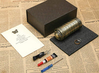 FLYALIGOGO metal Da Vinci Code cryptex puzzle box with letter dials - view 11