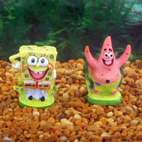 Penn-Plax Spongebob & Pineapple House Aquarium Decor - Mini / Irregular shape - image 2