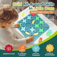 Bonitoto STEM Board Game Logical Road Builder Maze Toy for Kids Ages - 32PCS - image 4