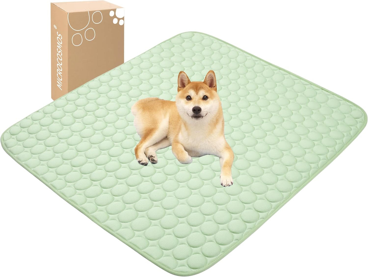 MICROCOSMOS Summer Cooling Mat & Sleeping Pad - 48" x 48" / Green