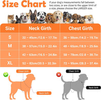 Funfox Dog Harness Medium Sized Dog - Orange / Small - image 2