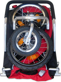 Booyah Medium Dog Stroller & Pet Bike Trailer with Suspension - image 4