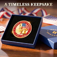 FLAGWIX USA 250th anniversary challenge coin with American Eagle, 1776-2026 - view 12