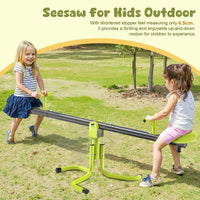 Iyoyo Teeter Totter Seesaw for Kids Children Ages 3-8 - Yellow-green - image 4