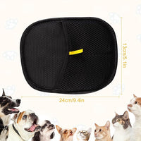 Pet Hair Removal Glove for Cats & Dogs, 3Pcs Upgraded Electrostatic Pet Hair Remover, Reusable Hair Remover Glove for Couch, Furniture, Carpet, Curtain