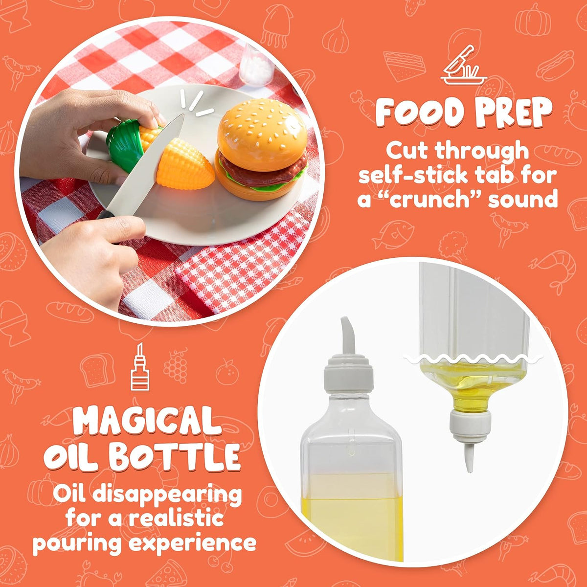 JOYIN Kids BBQ Play Kitchen Toys - image 3