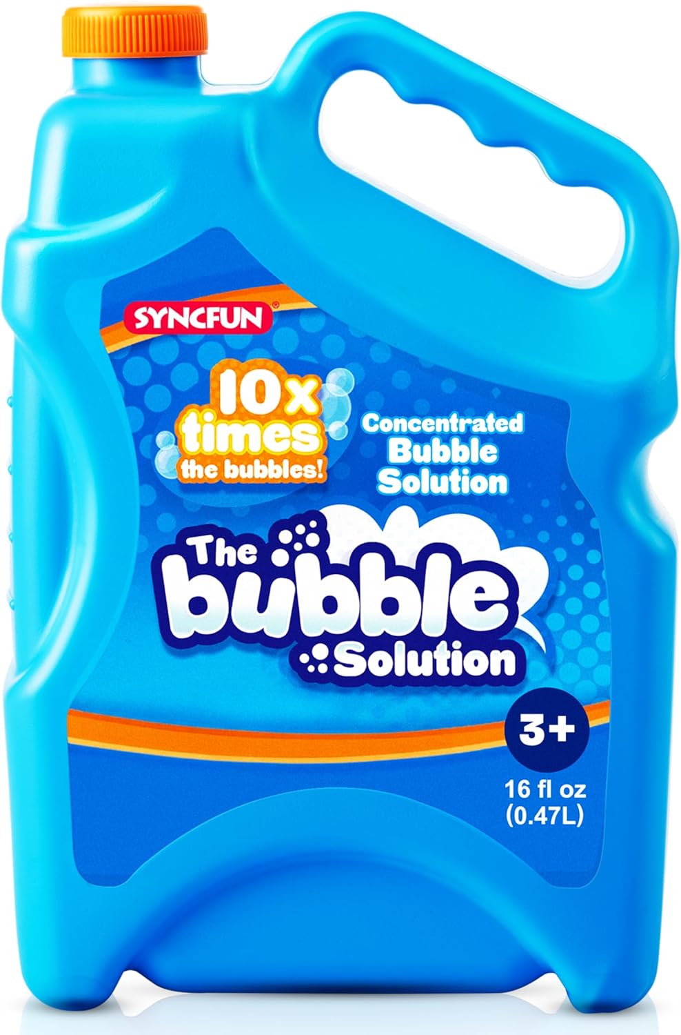 SYNCFUN 16 oz Bubble Solution Refills - Blue / 16 Oz