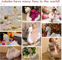 labebe Kids Rocking Horse White Swan - Rocking Swan - image 3