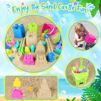 KUBUSFLY Beach Toys with 3 Castle Buckets - image 4