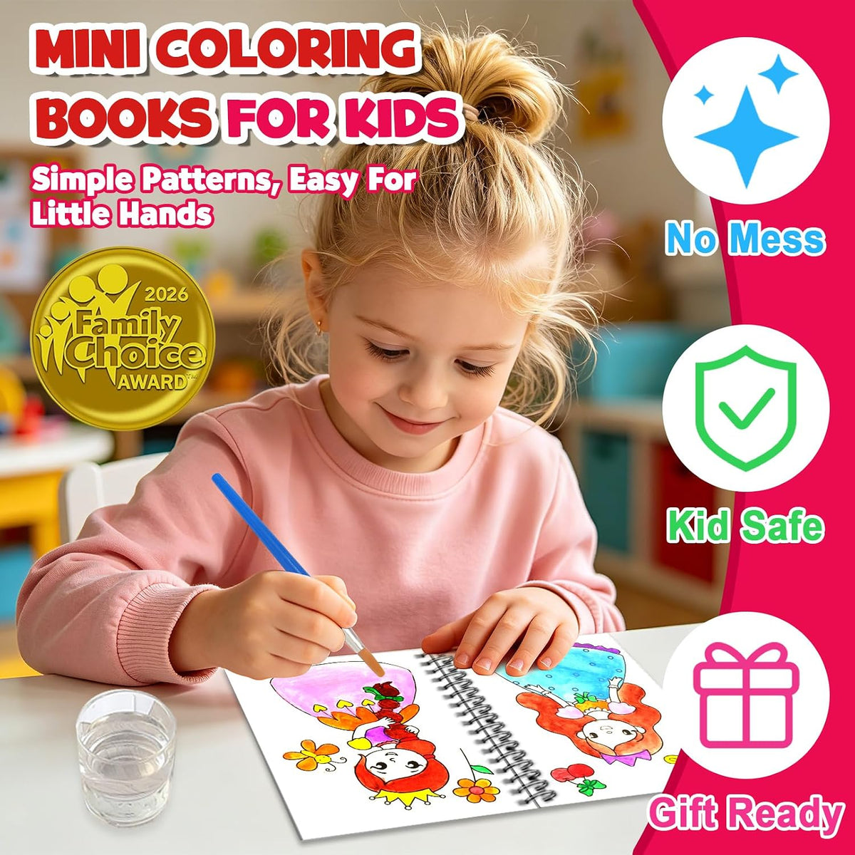 ZMLM 24 Pack Coloring Books - Girl - image 2