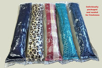15" Leopard Print Catnip Cat Kicker Toy with Refillable Pocket (Kickers Filled with 1 oz Premium Canadian Catnip)