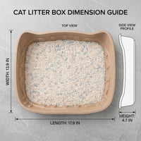 Disposable Cat Litter Box Kit Large - image 2