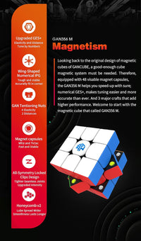 CuberShop GAN 356 M 3x3 Magnetic Speed Cube Lite - GAN 356 M Lite - image 3