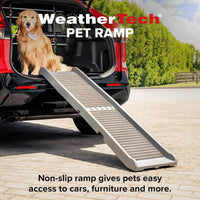 WeatherTech PetRamp foldable non-slip dog ramp with carrying handles - view 3