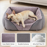 MIXJOY Dog Bed for Large Medium Small Dogs - Dark Grey / S(20’’x 19’’x 6’’) - image 4