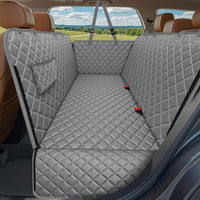 URPOWER Dog Car Seat Cover for Back Seat - Grey / Standard - 54" Length