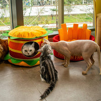 Hamburger French Fries Pet Bed - BIG FRENCHIES
