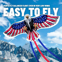 SGftre Complete Kite with Handle, Line & Accessories - 1 / Eagle flag - image 3