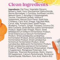 Senior Dog Multivitamin - Essential Dog Vitamins and Supplements - Glucosamine, Probiotics, Omega Fish Oil for Dogs Health & Heart- Dogs Vitamins Health Supplies (Duck 90 ct)