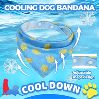 PAWCHIE Dog Bandanas Small Reversible Styles Pet Triangle Scarf Bibs - Summer Style / Small - image 2