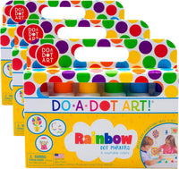 Do A Dot Art! Markers 6-Pack Rainbow Washable Paint Markers – Fun for Kids & Family - Multi Colored / 18