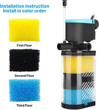 8 Pack Replacement Filter Sponges Compatible with Kulife Aquarium - image 3