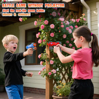 HISTOYE mini laser tag guns set of 2 with projector and 4 team colors - view 3