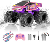 Amphibious Remote Control Car - Pink